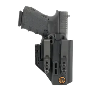 Henry Holsters Flint Right-Handed IWB Holster w/ Partial Sweatguard for Glock 17, 19, 26 Pistols