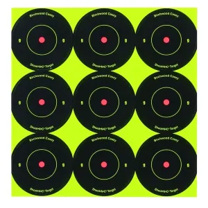 BIRCHWOOD CASEY Shoot-N-C 2in Round Bull's-Eye Targets (34210-12)