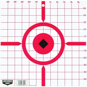BIRCHWOOD CASEY Rigid 12in Crosshair Sight-In 10 Targets (37210)
