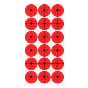 BIRCHWOOD CASEY Target Spots 1in 360 Orange Targets (33901)
