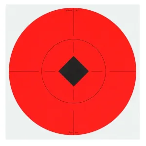 BIRCHWOOD CASEY Target Spots 6in 10 Orange Targets, 120 Pasters (33906)