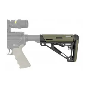 HOGUE AR-15 OD Green OverMolded Collapsible Buttstock (15240)