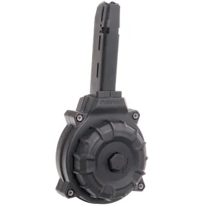 PROMAG .40 S&W 50rd Drum Black Polymer Magazine For Glock 22/23 (DRM-A19)