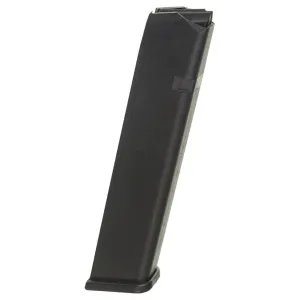 PROMAG 9mm 25rd Black Polymer Magazine Fits Glock 17/19/26 (GLK-A15)