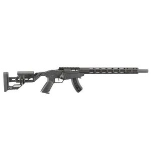 RUGER Precision Rimfire 17 HMR 18in 15rd Black Hard Coat Anodized Bolt-Action Rifle (8402)