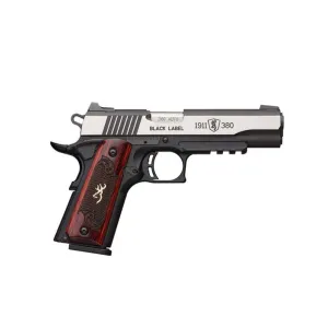 BROWNING 1911-380 Black Label Medallion Pro .380 ACP 4.25in 8rd Semi-Auto Pistol with Rail NGTST (51971492)