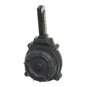 PROMAG For Smith & Wesson Shield 9mm 50rd Polymer Black Drum Magazine (DRM-A15)