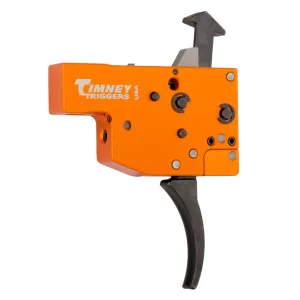 TIMNEY TRIGGERS 2-Stage Black/Orange Trigger for Tikka T3 (430)