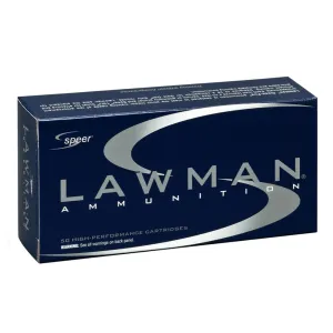SPEER Lawman Clean-Fire 45 Auto 230 gr TMJ CF Handgun Ammo (53885)