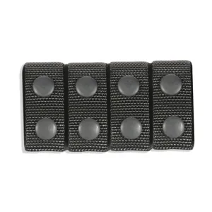 BLACKHAWK Traditional Cordura Belt Keepers, 4, Black (44B351BK)