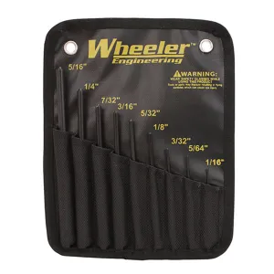 WHEELER Roll Pin Punch Set (204513)