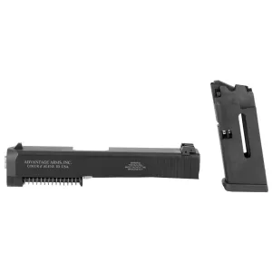 Advantage Arms Conversion Kit, 22LR, 3.46" Barrel, Fits Glock 26/27 Gen3, With Range Bag