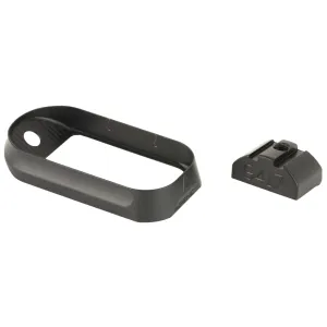 Agency Arms Magwell, No Back Strap, For Glock 17 Gen4, Black Finish MW-G17G4-NBS-B