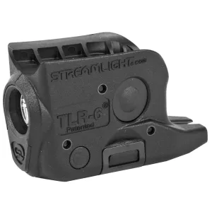 STREAMLIGHT TLR-6 100-Lumen White LED Black Weaponlight fits GLOCK 42/43 (69280)