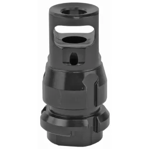 Dead Air Armament Key Mount, Muzzle Brake, Black, 1/2 X 28 Threads, .38 Bore DA109