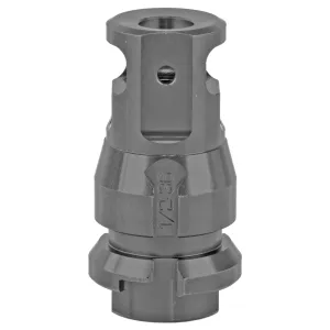 Dead Air Armament Key Mount, Muzzle Brake, Black, 1/2X36 Threads, .38 Bore DA110