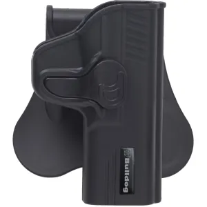 BULLDOG CASES Rapid Release RH Polymer Holster for Standard 1911 Style Autos (Up to 5in Barrel) (RR-1911)