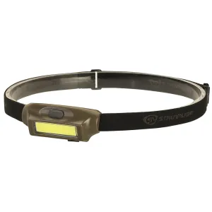 Streamlight Bandit, Headlamp, 180 Lumens, White/Red LED, Coyote Brown Finish 61706