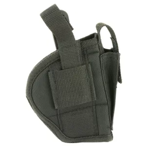 Bulldog Cases Extreme Belt Holster, Fits Most Compact Frame Autos, Ambidextious, Nylon, Black FSN-30
