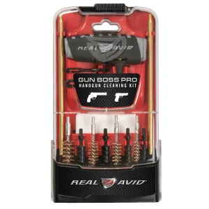 Real Avid Gun Boss Pro Handgun Cleaning Kit, Fits .22, .357, .38, .40, .45, 9mm AVGBPRO-P