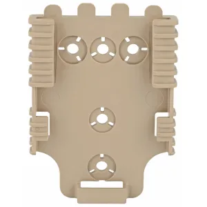 SAFARILAND Model 6004-22 Flat Dark Earth Brown QLS 22 Receiver Plate (6004-22-55)