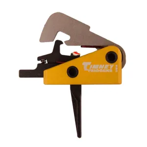 TIMNEY TRIGGER Competition Straight 4Lb Trigger for AR-10 (670-ST)