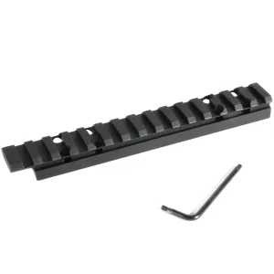 EVOLUTION GUN WORKS HD Long Action 0 MOA Picatinny Rail Scope Mount For Browning X-Bolt (81024)