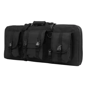 NCSTAR Deluxe SubGun 28in Black Case for 2 AR/AK Pistols (CVCPD2962B-28)