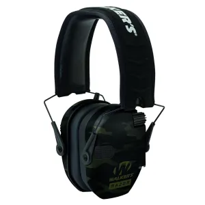 WALKER'S GAME EAR Razor Slim Grey Multicam Electronic Earmuffs (GWP-RSEM-MCCG)