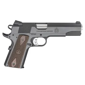 SPRINGFIELD ARMORY 1911 Garrison 45 ACP 5in 7rd Blued Pistol with Thinline Wood Grips (PX9420)