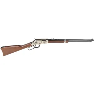 HENRY Golden Boy Silver Fathers Day 22 LR 16 LR/21 Short 20in American Walnut Nickel Plated Rifle (H004SFD)
