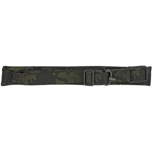 Blue Force Gear Vickers 221 Sling, Padded, 2-To-1 Point Sling, Multicam Black, RED Swivel, Molded Acetal Adjuster VCAS-2TO1-RED-200-MB