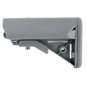 B5 Systems SOPMOD Stock, Mil Spec, Quick Detach Mount, Gray SOP-1123