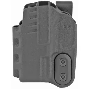 DeSantis Gunhide Slim-Tuk, Inside the Pant Holster, Fits Springfield Hellcat, Ambidextrous, Black Kydex 137KJ9PZ0