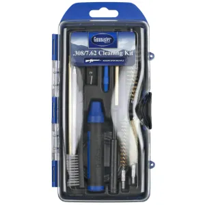 DAC Gunmaster AR Rifle Cleaning Kit, 17 Pieces, 308/762MM, Includes Pull Through Rod, Punch, Pick and 6 Piece Driver Set GM308AR