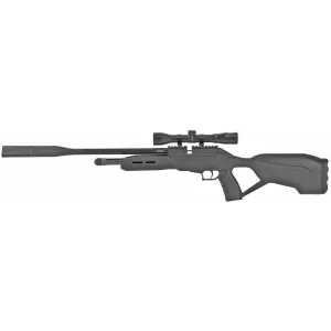 Umarex Fusion 2, Air Rifle, 177PEL, 700 Feet Per Second, CO2 Powered (Not Included), Bolt Action Cocking Mechanism, 18.5" Barrel, Black Color, Synthetic Stock, 4x32 Scope, 9Rd, Rotary Magazine 2251365
