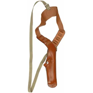 Bianchi X15, Vertical Shoulder Holster, Right Hand, Tan, Med, Leather 12361