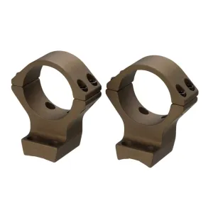 BROWNING X-Bolt 1in Medium Burnt Bronze Cerakote Scope Rings (12532)