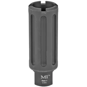 Midwest Industries Blast Can, Blast Diverter, 9MM, 1/2-36 Thread, Aluminum, Black Anodized Finish, 3.375" Length, 1.2" Diameter, 3.2 oz MI-BC9