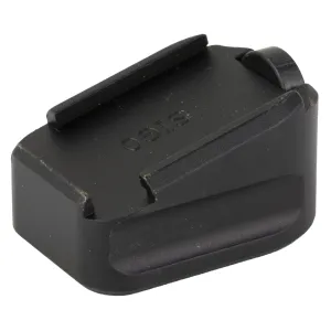 Warne Scope Mounts Extended Base Pad, Fits Sig Sauer P320, +0, Black MESIG-0BLK