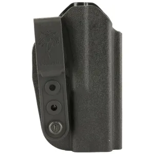 DeSantis Gunhide Slim-Tuk Inside the Pants Holster, Fits Glock 17/19/19X/22/23, Ambidextrous, Black Kydex 137KJB2Z0