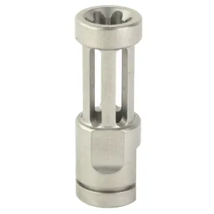 Samson Manufacturing Corp. Flash Hider for Ruger 10/22, Stainless 04-06062-00