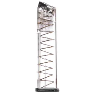 Elite Tactical Systems Group Magazine, 9MM, 21 Rounds, Fits Sig Sauer P320, Polymer, Clear SG9-320-21