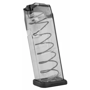 Elite Tactical Systems Group Magazine, 40 S&W, 13 Rounds, Fits Glock 23, Polymer, Smoke GLK-23