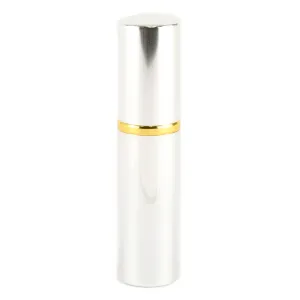 PS Products Hot Lips Pepper Spray, .75 oz., Lipstick Disguised Pepper Spray, Silver LSPS14-SLV
