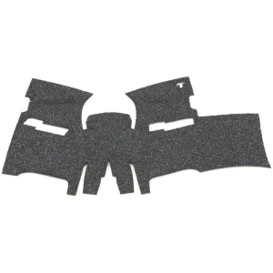 TALON Grips Inc Granulate, Grip, Adhesive Grip, Fits Sig Sauer P250/P320 Compact, Medium Module, Black 001G