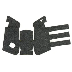 TALON Grips Inc Granulate, Grip, Adhesive Grip, Fits Glock Gen4 19, 23, 25, 32, 38 Medium Backstrap, Black 111G