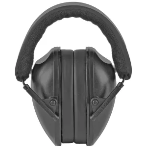Radians Lowset Youth Earmuff Black NRR 21 LSY0110CS