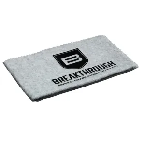 Breakthrough Clean Technologies 12" X 14" Gray Weather-Proof Cotton Silicon Gun Cloth BT-SGC