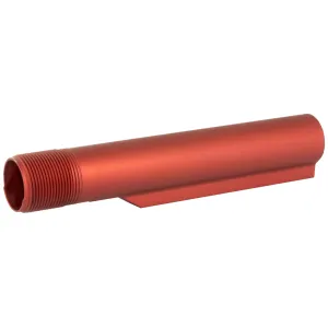 LBE Unlimited AR15 Milspec Recoil Buffer Tube, Red MBUF002-RED